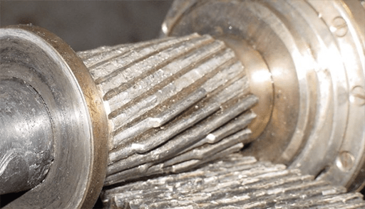 Surge damage in centrifugal compressor